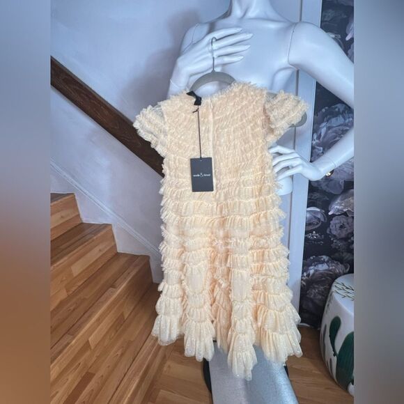 Needle & Thread × WILD ROSE RUFFLE KIDS DRESS/ size 8 years - Picture 7 of 9